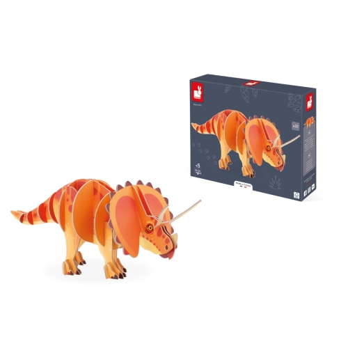 Janod Dino 3D-puzzel Triceratops