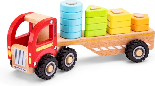 New Classic Toys Truck met geometrische vormen