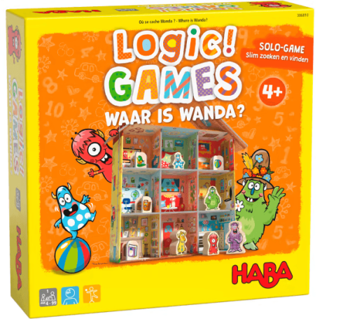 Haba Spel Logic! GAMES Waar is Wanda? (Nederlands) 