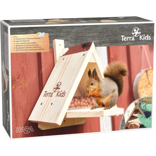 Haba Terra Kids Bouwpakket eekhoorn voederhuisje