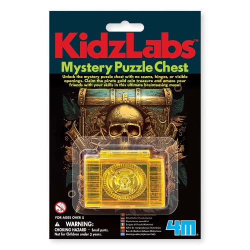 4M Kidzlabs Science Card Mysteriepuzzel Kist