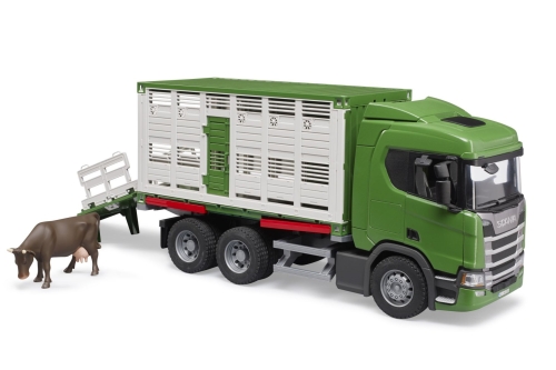 Bruder Scania Super 560R Veetransport vrachtwagen met dier