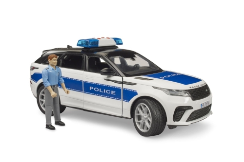 Bruder Range Rover Velar Politievoertuig met figuur en licht en geluid
