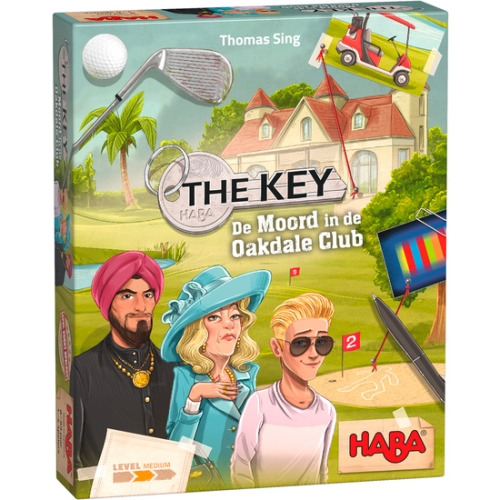 Haba spel The Key Moord in Oakdale Club