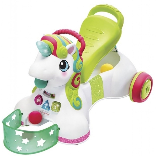 Infantino Sensory 3 in 1 Ride on Unicorn