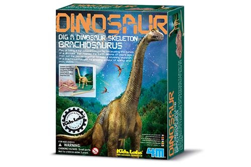 4M Kidz Lab Graaf je Brachiosaurus Op