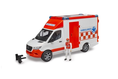 Bruder MB Sprinter Ambulance met Bestuurder