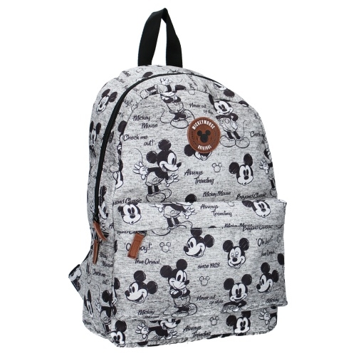 Disney Fashion Rugzak Mickey Mouse Never Out of Style Grijs