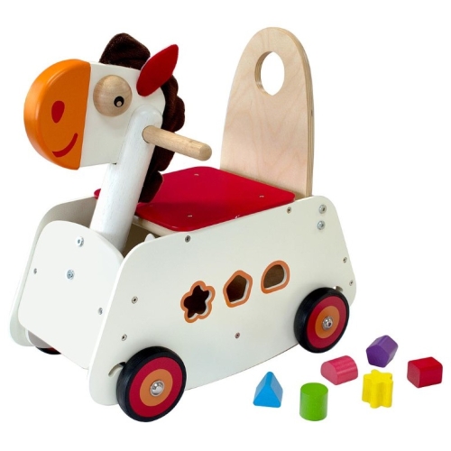 I'm Toy Loopwagen Paard met Schommelfunctie