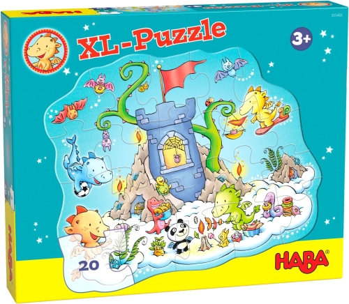 Haba Puzzel Draak Flonkervuur- Puzzel-party