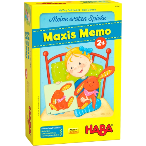 Haba Spiel Mein ersten spiele Maxis Memo