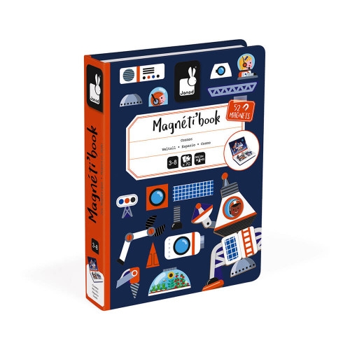 Janod Magneti'Book Mix &amp; Match De Ruimte 52 Magneten