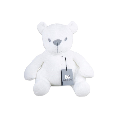 Baby's only Knuffelbeer 35 cm Cable Wit