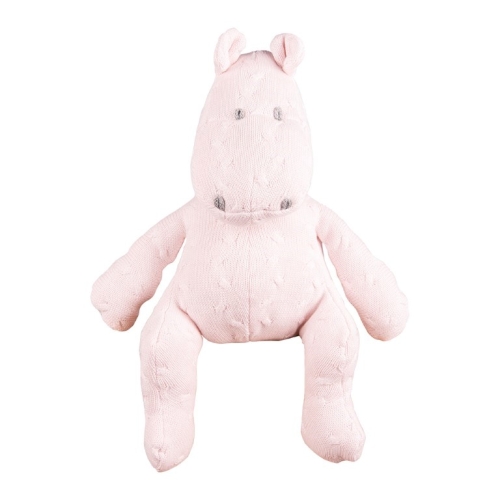 Baby's only Knuffelnijlpaard Cable Classic Roze
