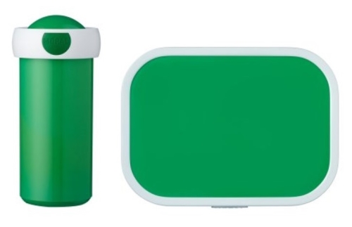 Mepal Schoolbeker en Lunchbox Groen
