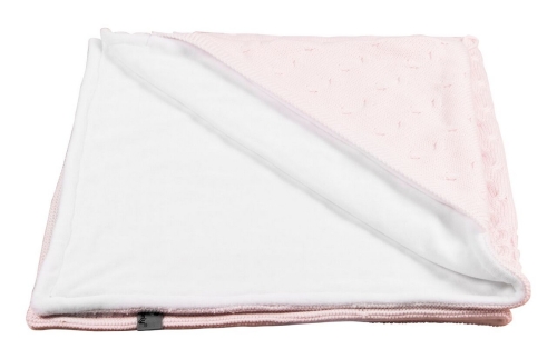 Baby's Only Omslagdoek Chenille Cable Classic Roze