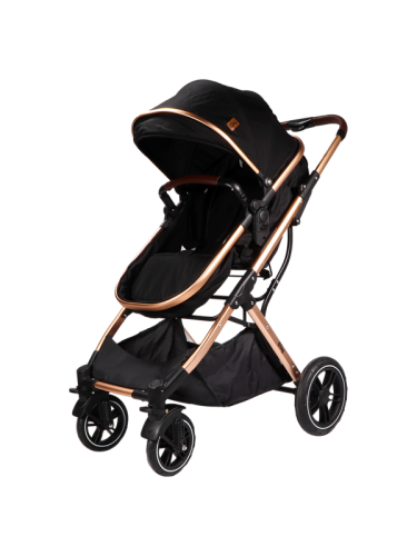 Ding - 3-in-1 Stroller - Juna - Rose/Black
