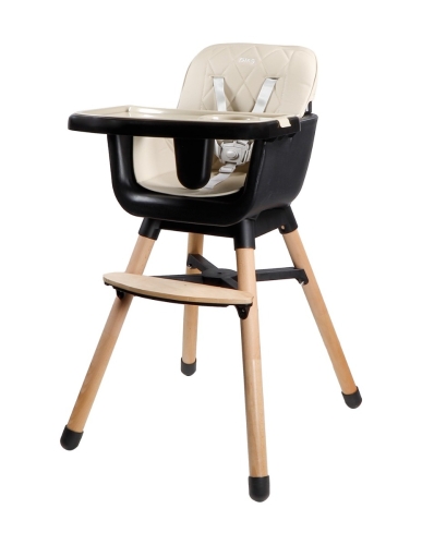 Ding Houten Kinderstoel Daily Beige