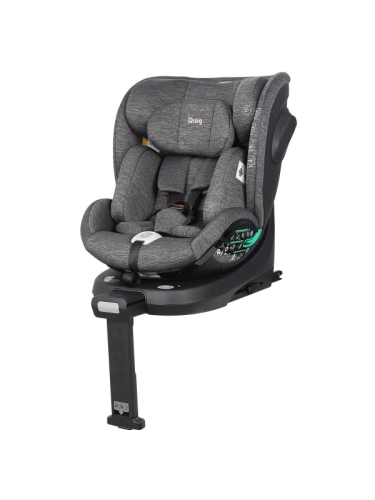 Ding I-size Autostoel Fynn 40-150 cm 360° Grey