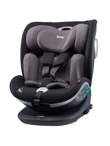 Ding I-size Autostoel Mace 40-150 cm 360° Black/Grey