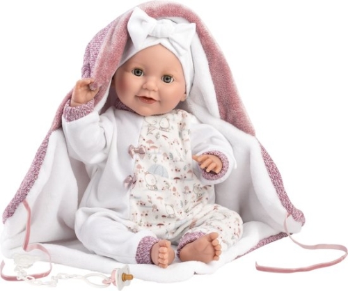 Llorens Huilende Babypop Heidi met Slaapogen en geluid 42 cm