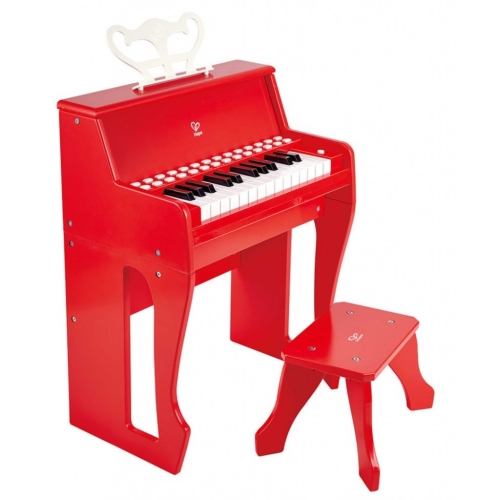 Hape Piano met Lichtjes Rood
