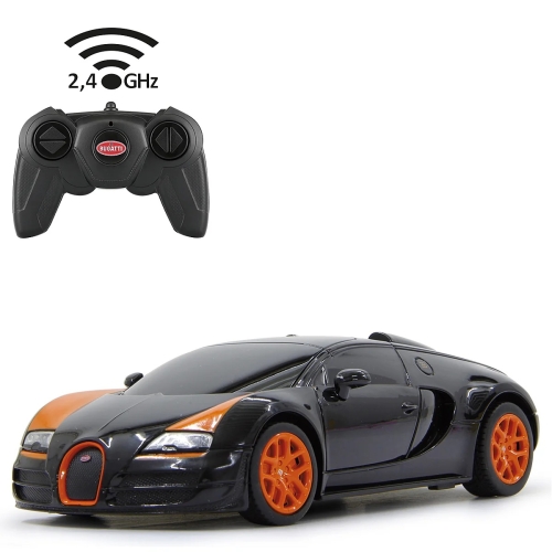 Jamara Afstand Bestuurbare Bugatti Grand Sport Vitesse Zwart 1:24