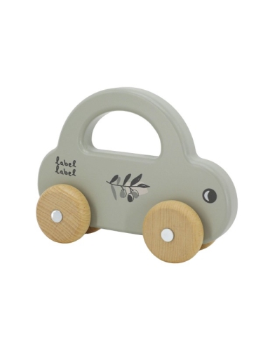 Label Label - Little Car - Olive Green
