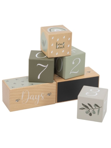 Label Label Milestone Blocks Olive Green