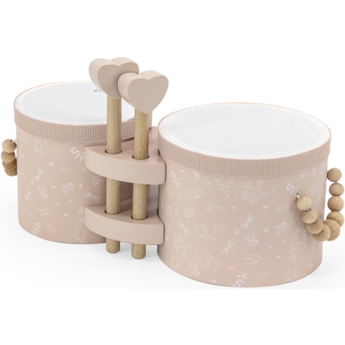 Label Label Houten Bongo's Roze