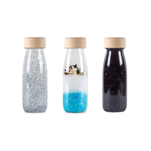 Petit Boum Set van 3 Sensorische flessen Ice