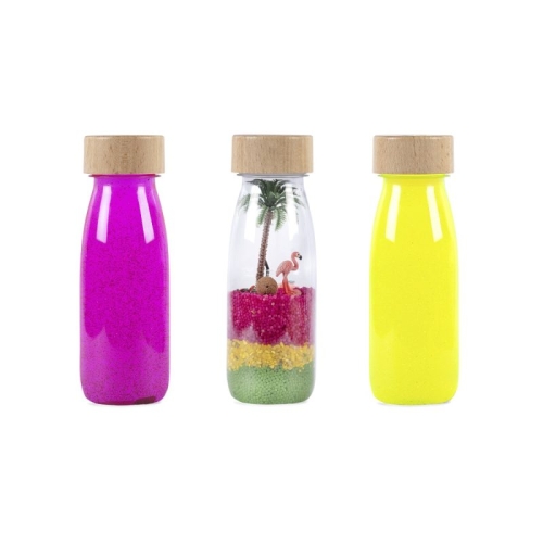 Petit Boum Set van 3 Sensorische flessen Paradise