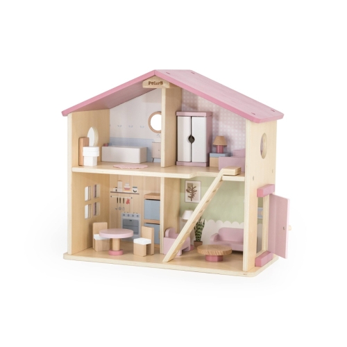 PolarB Wooden Dollhouse