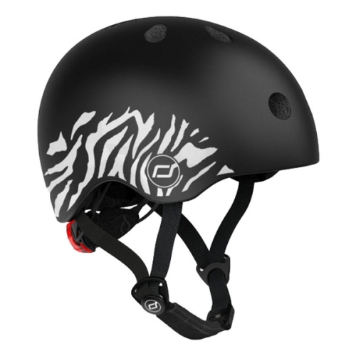 Scoot and Ride Helm XS Zebra