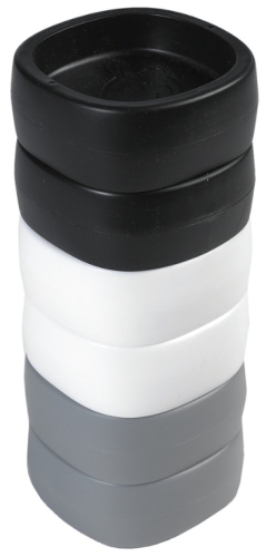 Spacebabies - Baby Bed Blocks - Black, White, Grey