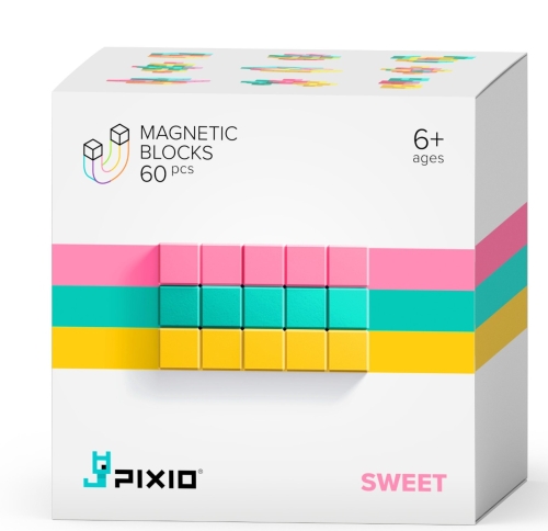 Pixio Magnetisch Speelgoed Abstract Sweet 64 Stuks