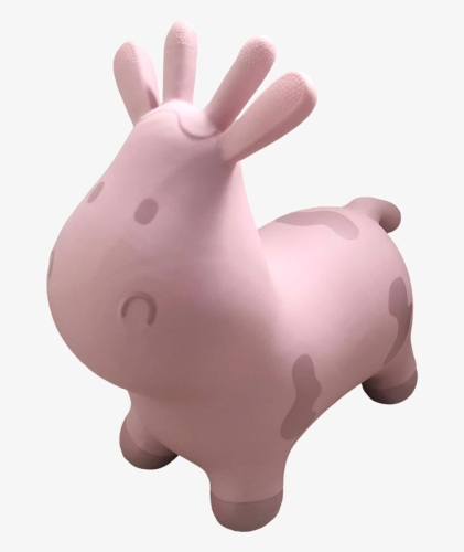 Tryco Inflatable Hopper Skippy Cow Pink
