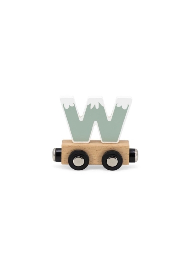 Tryco - Letter Train Colors - Letter "W"