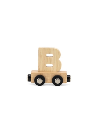 Tryco - Letter Train Natural - Letter "B"
