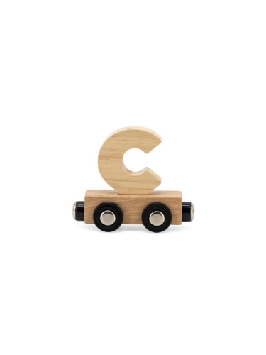 Tryco - Letter Train Natural - Letter "C"