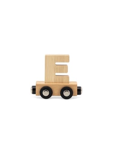 Tryco - Letter Train Natural - Letter "E"