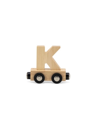 Tryco - Letter Train Natural - Letter "K"