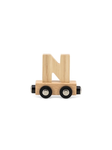 Tryco - Letter Train Natural - Letter &quot;N&quot;