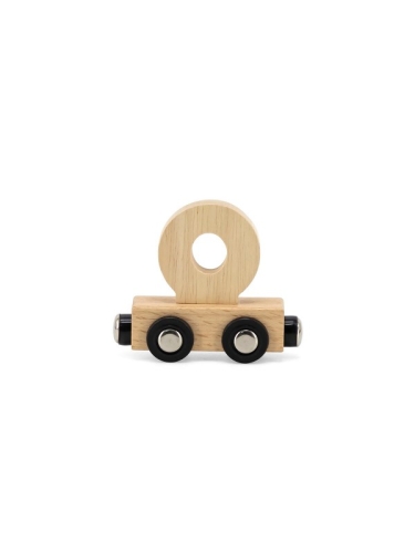 Tryco - Letter Train Natural - Letter &quot;O&quot;