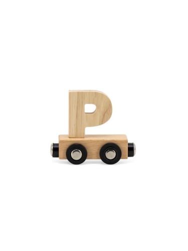 Tryco - Letter Train Natural - Letter &quot;P&quot;