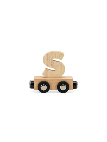 Tryco - Letter Train Natural - Letter &quot;S&quot;