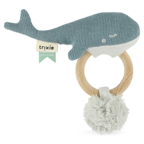 Trixie Knitted Toys Bijtring Walvis