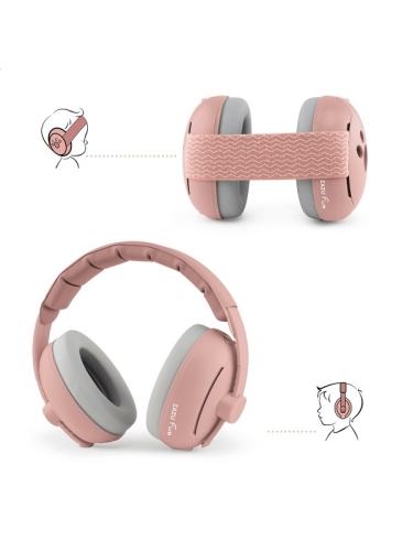 ZAZU - Earmufs Baby &amp; Junior - Pink