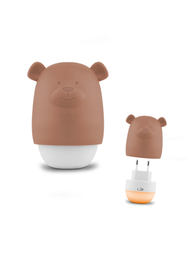 ZAZU - Nightlight - Benny the bear - Brown